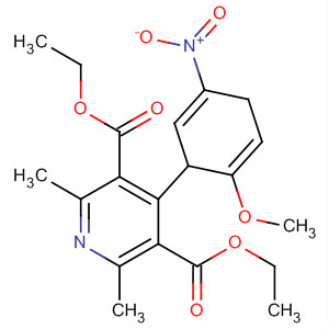 3,5-Pyridinedicarboxylic acid,1,4-dihydro-4-(2-methoxy-5-nitrophenyl)-2,6-dimethyl-, diethyl ester