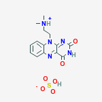 ISOALLOXAZINE,10-(2-(DIMETHYLAMINO)ETHYL)-,SULFATE