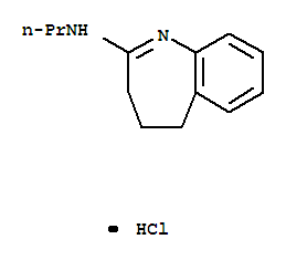 N-propyl-4,5-dihydro-3H-1-benzazepin-2-aminium chloride
