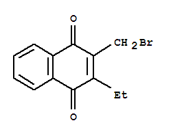 2-(bromomethyl)-3-ethylnaphthalene-1,4-dione