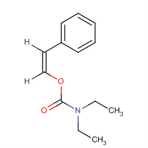 Carbamic acid, diethyl-, 2-phenylethenyl ester, (E)-