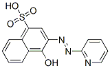 4-hydroxy-3-(2-pyridylazo)naphthalenesulphonic acid