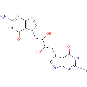 6H-Purin-6-one,7,7'-(2,3-dihydroxy-1,4-butanediyl)bis[2-amino-1,7-dihydro-