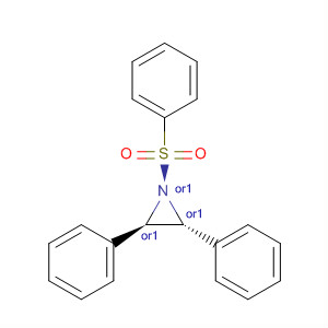 Aziridine, 2,3-diphenyl-1-(phenylsulfonyl)-, trans-