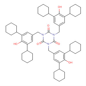 1,3,5-Triazine-2,4,6(1H,3H,5H)-trione,1,3,5-tris[(3,5-dicyclohexyl-4-hydroxyphenyl)methyl]-