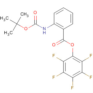 Benzoic acid, 2-[[(1,1-dimethylethoxy)carbonyl]amino]-,pentafluorophenyl ester