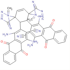 2-Anthracenecarbonitrile,3,3'-[1,4-phenylenebis(methylene-2H-tetrazole-2,5-diyl)]bis[1,4-diamino-9,10-dihydro-9,10-dioxo-