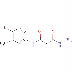 Propanoic acid, 3-[(4-bromo-3-methylphenyl)amino]-3-oxo-, hydrazide