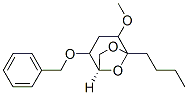 6,8-Dioxabicyclo3.2.1octane, 5-butyl-4-methoxy-2-(phenylmethoxy)-, 1R-(exo,exo)-