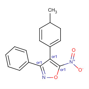 Isoxazole, 4,5-dihydro-4-(4-methylphenyl)-5-nitro-3-phenyl-, trans-