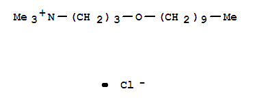 1-propanaminium, 3-(decyloxy)-N,N,N-trimethyl-, chloride (1:1)