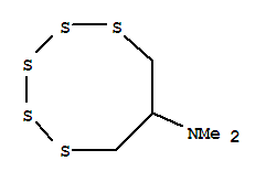 7-N,N-(Dimethylamino)-1,2,3,4,5-pentathiocyclooctane