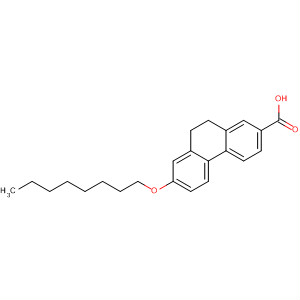 2-Phenanthrenecarboxylic acid, 9,10-dihydro-7-(octyloxy)-