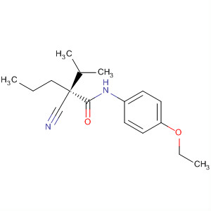 Pentanamide, 2-cyano-N-(4-ethoxyphenyl)-2-(1-methylethyl)-, (R)-