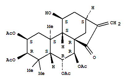 1H-2,10a-Ethanophenanthrene,kaur-16-en-15-one deriv.