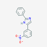 1H-Imidazole, 5-(3-nitrophenyl)-2-phenyl-
