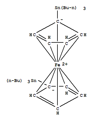 iron(2+) dicyclopenta-2,4-dienide - tributylstannanyl (1:2)
