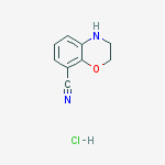 3,4-Dihydro-2H-benzo[b][1,4]oxazine-8-carbonitrile hydrochloride