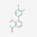 3-(4-fluoro-3-methylphenyl)-2-hydroxybenzaldehyde