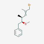 Benzene, [(2S,3S,4E)-6-bromo-2-methoxy-3,5-dimethyl-4-hexenyl]-