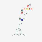 1-Propanesulfonic acid, 3-[(3,5-dimethylphenyl)ethylamino]-2-hydroxy-