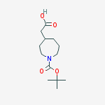 2-{1-[(tert-butoxy)carbonyl]azepan-4-yl}acetic acid
