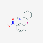 N-CYCLOHEXYL-2,3-DIFLUORO-6-NITROANILINE