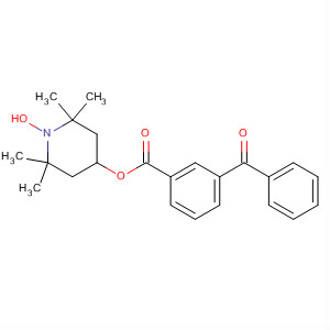 1-Piperidinyloxy, 4-[(3-benzoylbenzoyl)oxy]-2,2,6,6-tetramethyl-
