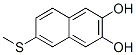 2,3-NAPHTHALENEDIOL,6-(METHYLTHIO)-