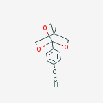 1-(4-ethynylphenyl)-4-methyl-2,6,7-trioxabicyclo[2.2.2]octane