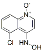 (NZ)-N-(5-chloro-1-hydroxy-quinolin-4-ylidene)hydroxylamine