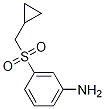 3-(Cyclopropylmethanesulfonyl)aniline