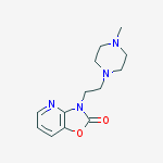 3-[2-(4-methylpiperazin-1-yl)ethyl][1,3]oxazolo[4,5-b]pyridin-2(3H)-one