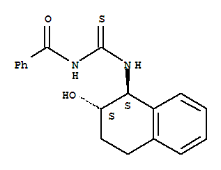 N-{[(1R,2R)-2-hydroxy-1,2,3,4-tetrahydronaphthalen-1-yl]carbamothioyl}benzamide