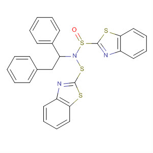2-Benzothiazolesulfenamide,N-(2-benzothiazolylthio)-N-(1,2-diphenylethyl)-