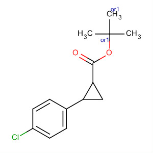 Cyclopropanecarboxylic acid, 2-(4-chlorophenyl)-, 1,1-dimethylethylester, (1R,2R)-rel-