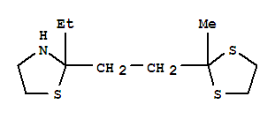 2-ethyl-2-[2-(2-methyl-1,3-dithiolan-2-yl)ethyl]-1,3-thiazolidine