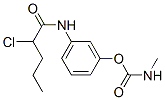 2-Chloro-N-[3-(N-methylcarbamoyloxy)phenyl]valeramide