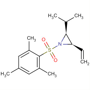Aziridine, 2-ethenyl-3-(1-methylethyl)-1-[(2,4,6-trimethylphenyl)sulfonyl]-,(2R,3S)-