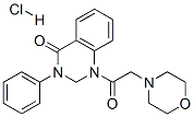 2,3-DIHYDRO-1-(MORPHOLINOACETYL)-3-PHENYLQUINAZOLIN-4(1H)-ONE HCL