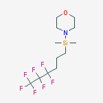 Morpholine, 4-[(4,4,5,5,6,6,6-heptafluorohexyl)dimethylsilyl]-