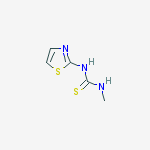 (METHYLAMINO)(2,5-THIAZOLYLAMINO)METHANE-1-THIONE