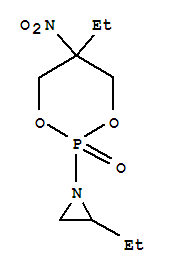 2-ethyl-1-(5-ethyl-5-nitro-2-oxido-1,3,2-dioxaphosphinan-2-yl)aziridine