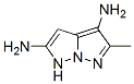 1H-Pyrazolo[1,5-b]pyrazole-2,4-diamine,  5-methyl-