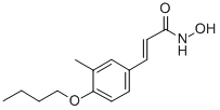 3-(4-Butoxy-3-methylphenyl)-2-propenehydroxamic acid