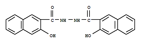 3-hydroxy-N'-[(3-hydroxynaphthalen-2-yl)carbonyl]naphthalene-2-carbohydrazide