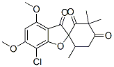 7-Chloro-4,6-dimethoxy-3,3,6-trimethylspiro[benzofuran-2(3H),1-cyclohexane]-2,3,4-trione