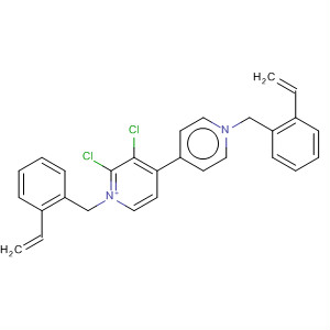 4,4'-Bipyridinium, 1,1'-bis[(ethenylphenyl)methyl]-, dichloride