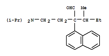 α-[2-[Bis(isopropyl)amino]ethyl]-α-(sec-butyl)-1-naphthaleneacetaldehyde