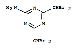 4,6-bis(dibromomethyl)-1,3,5-triazin-2-amine